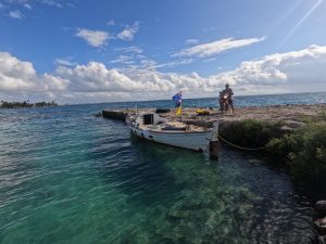 Tom Robinson has made it to the Cook Islands