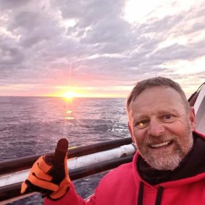 Antonio de la Rosa gives a thumbs up.