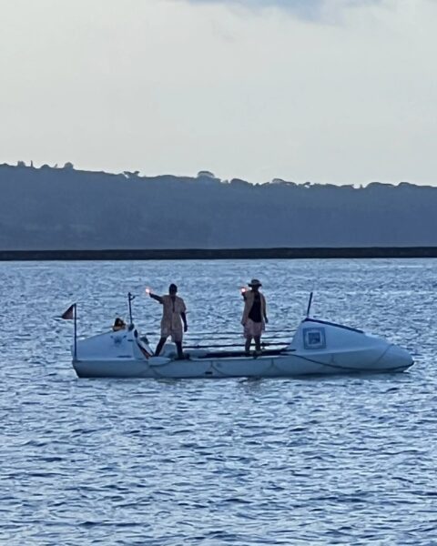 Father and son duo Tim and Harrison Crockett. 