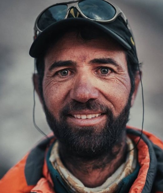 Close shot of Abdul Joshi of Pakistan. 