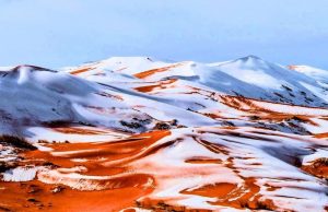 ain sefra, algeria snow