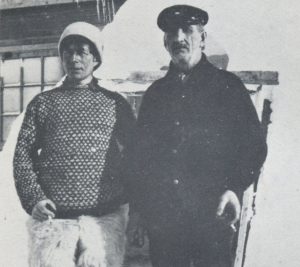 black and white portrait of Cleveland and Rasmussen