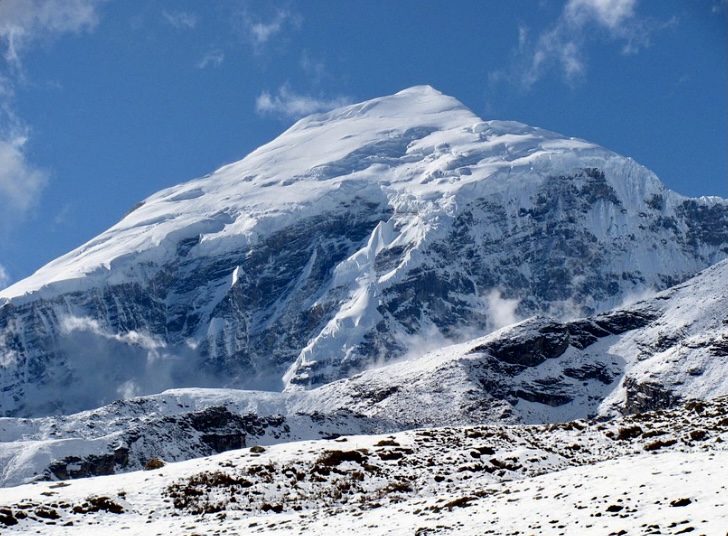 Chomolhari seen from Bhutan. 