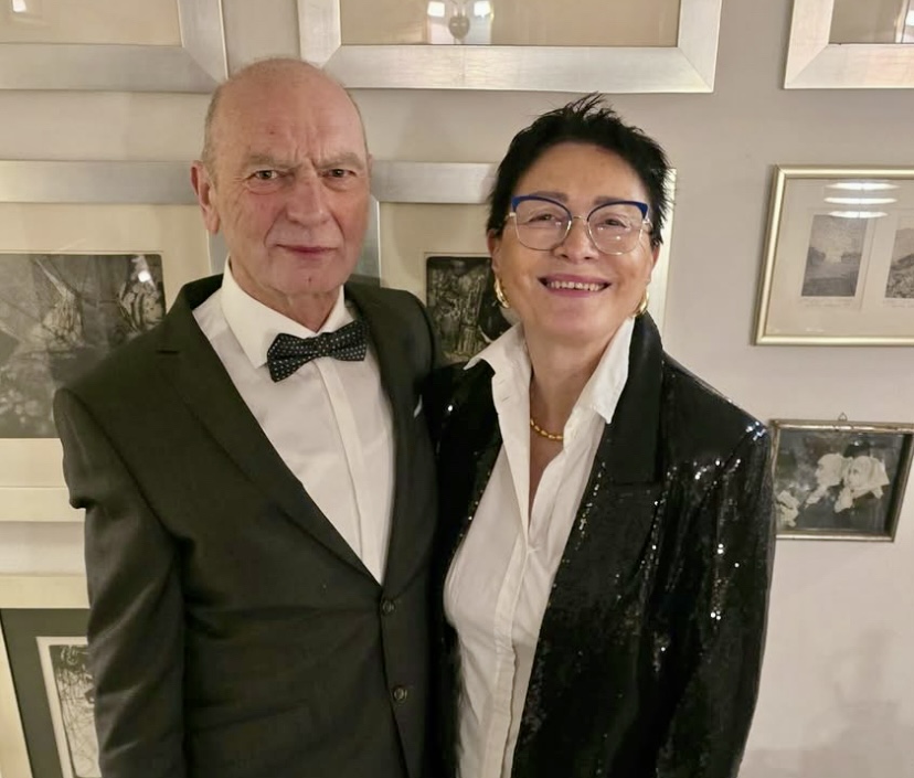 Bogusia Skierska and her husband Zbigniew Skierski, former president of the Warsaw Mountaineering Club (Klub Wysokogorski Warszawa).