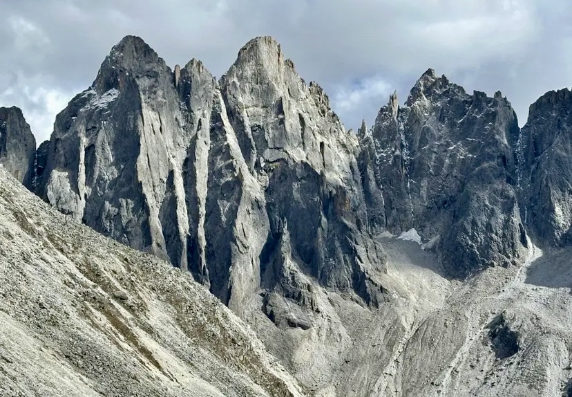 The area of the expedition of Lindic and Schmutz.