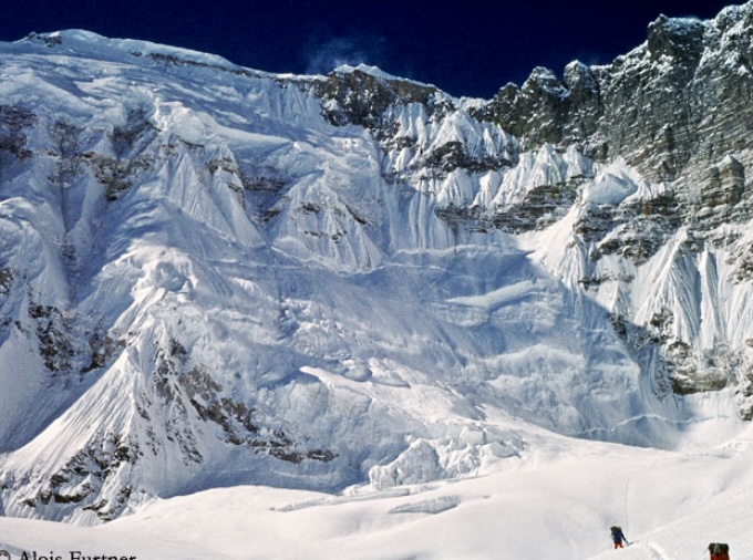 Cho Oyu's Southeast Face.