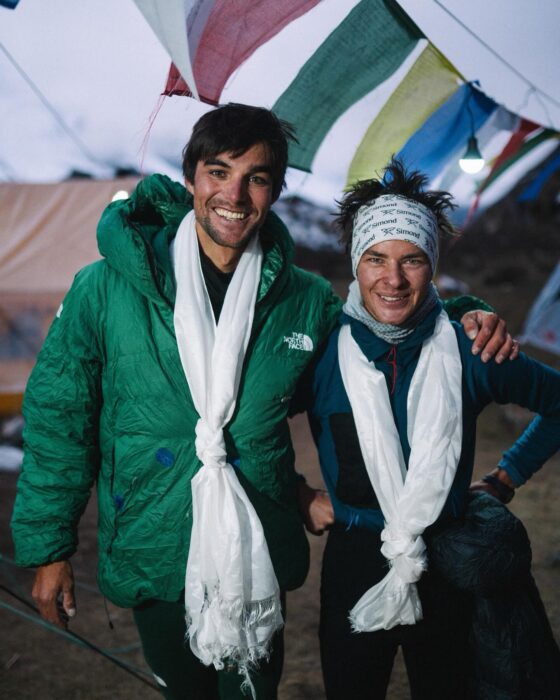 Close shot of Benjamine Vedrines and nicolas Jean.