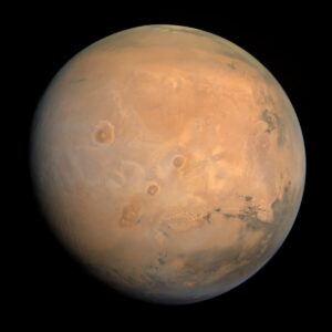 An image of Mars.