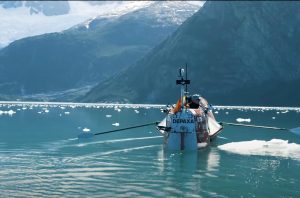 remando en solitario