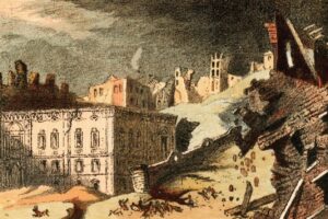 A sketch of the Lisbon earthquake.