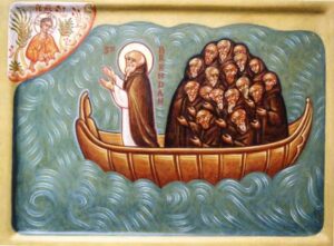 painting of St Brendan