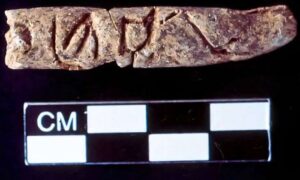 small tablet showing oldest writing