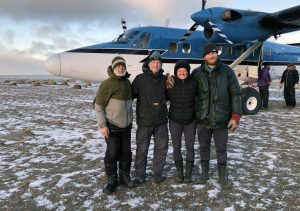 Jeff Wueste, West Hansen, Eileen Visser, and Mark Agnew.